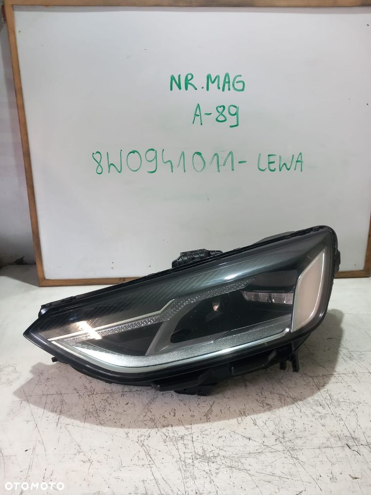 LAMPA LEWA PRZÓD AUDI A4 B9 LIFT FULL LED 8W0941011 - 1