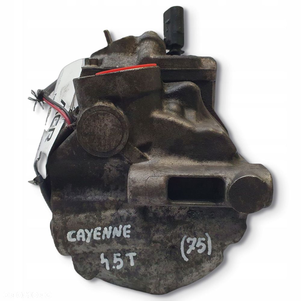 SPRĘŻARKA KLIMATYZACJI Porsche Cayenne I 4.5 V8 TURBO kompresor - 5