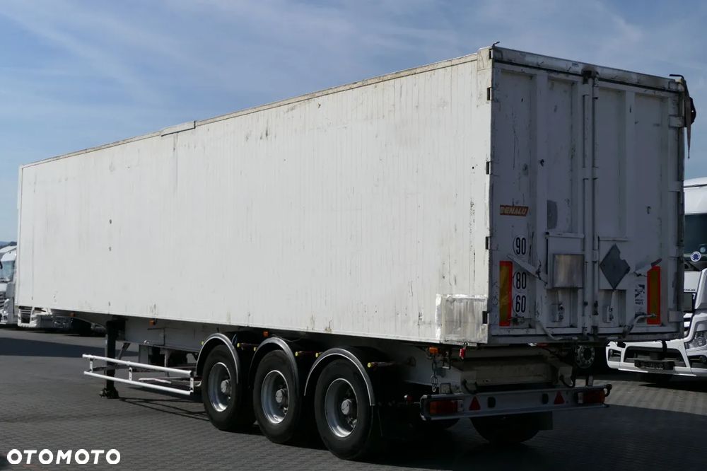 Benalu WYWROTKA ALUMINIOWA / 75 M3 / KLAPO-DRZWI / OŚ PODNOSZONA - 6