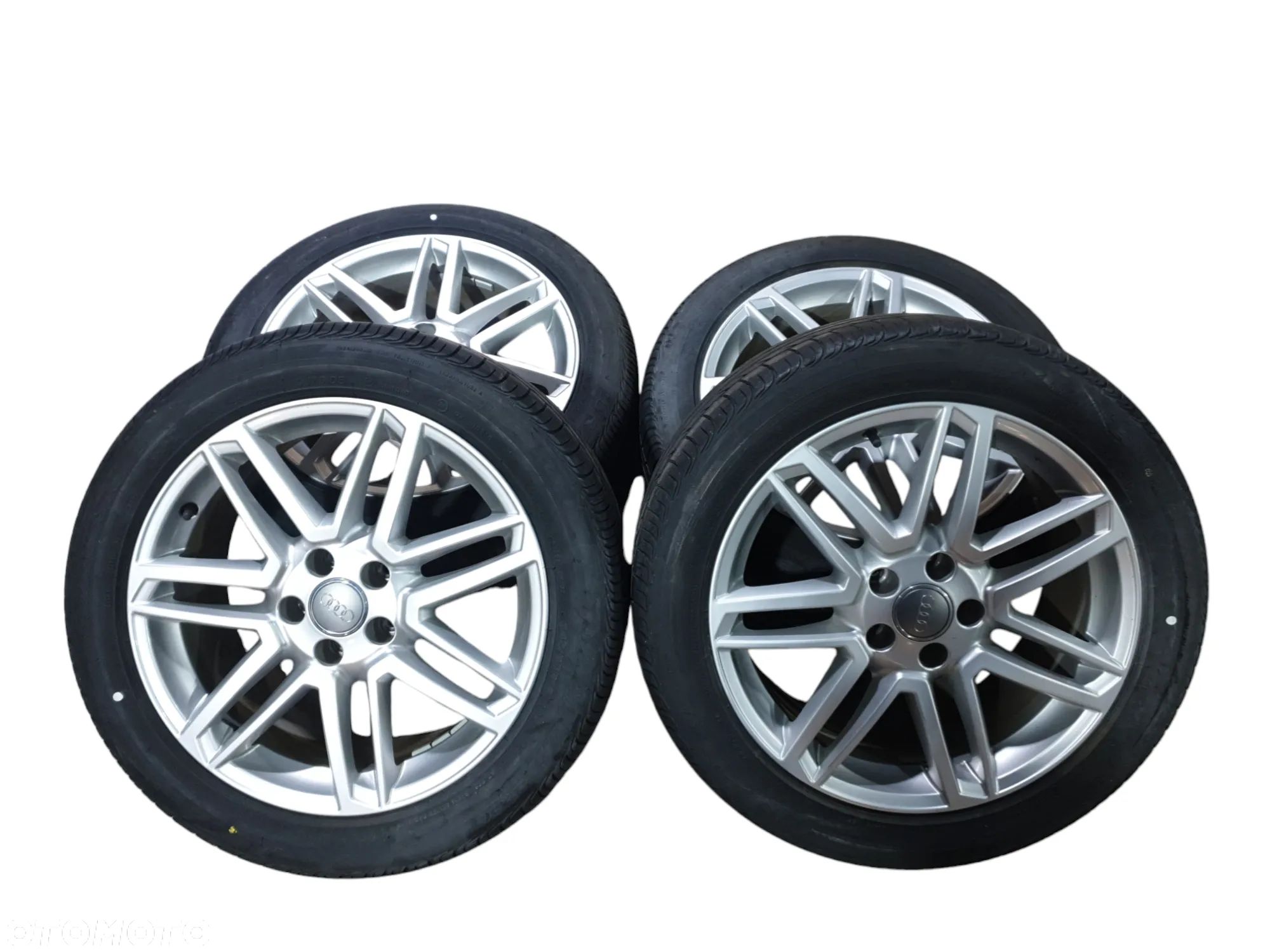 AUDI A6 4G0 C7 LIFT VW SKODA SEAT 5X112 8J X 18 ET 39 ALUFELGI KOŁA FELGI ALUMINIOWE Z OPONAMI OPONY LETNIE  MICHELIN PRIMACY 3 245/45/18 4G0601025CA NOWE! IDEALNE! - 1