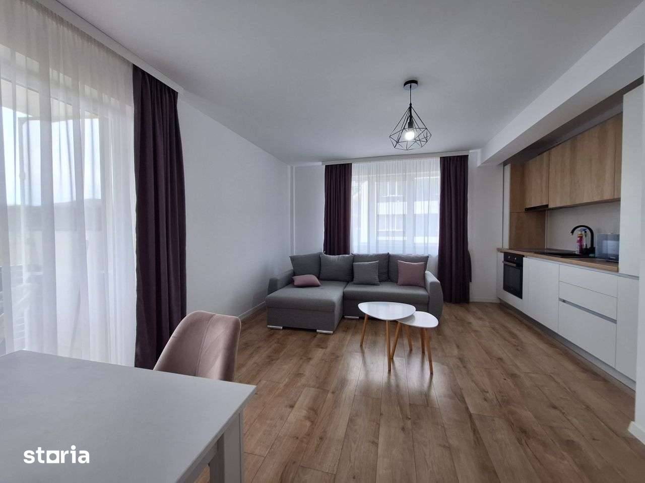Apartament cu 3 camere, 50 mp, parcare, zona Tineretului — fotografia 3