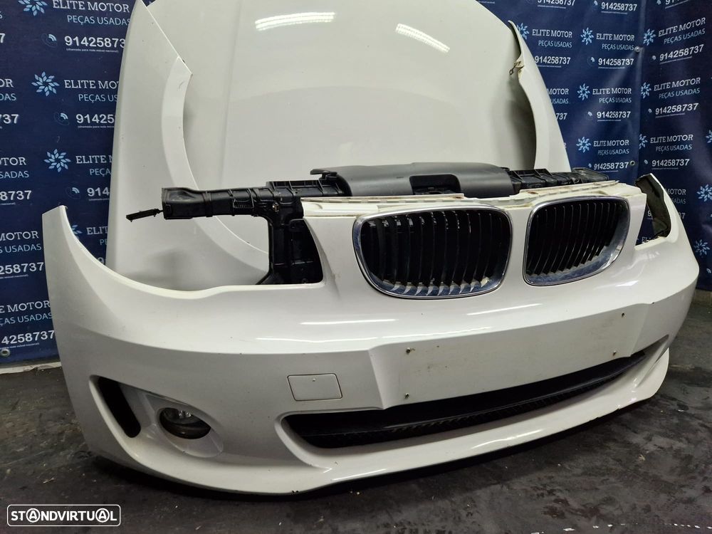 Frente completa usada BMW SERIE 1 LCI E88 E82 CABRIO COUPE 118D capot parachoques oticas guardalamas - 4
