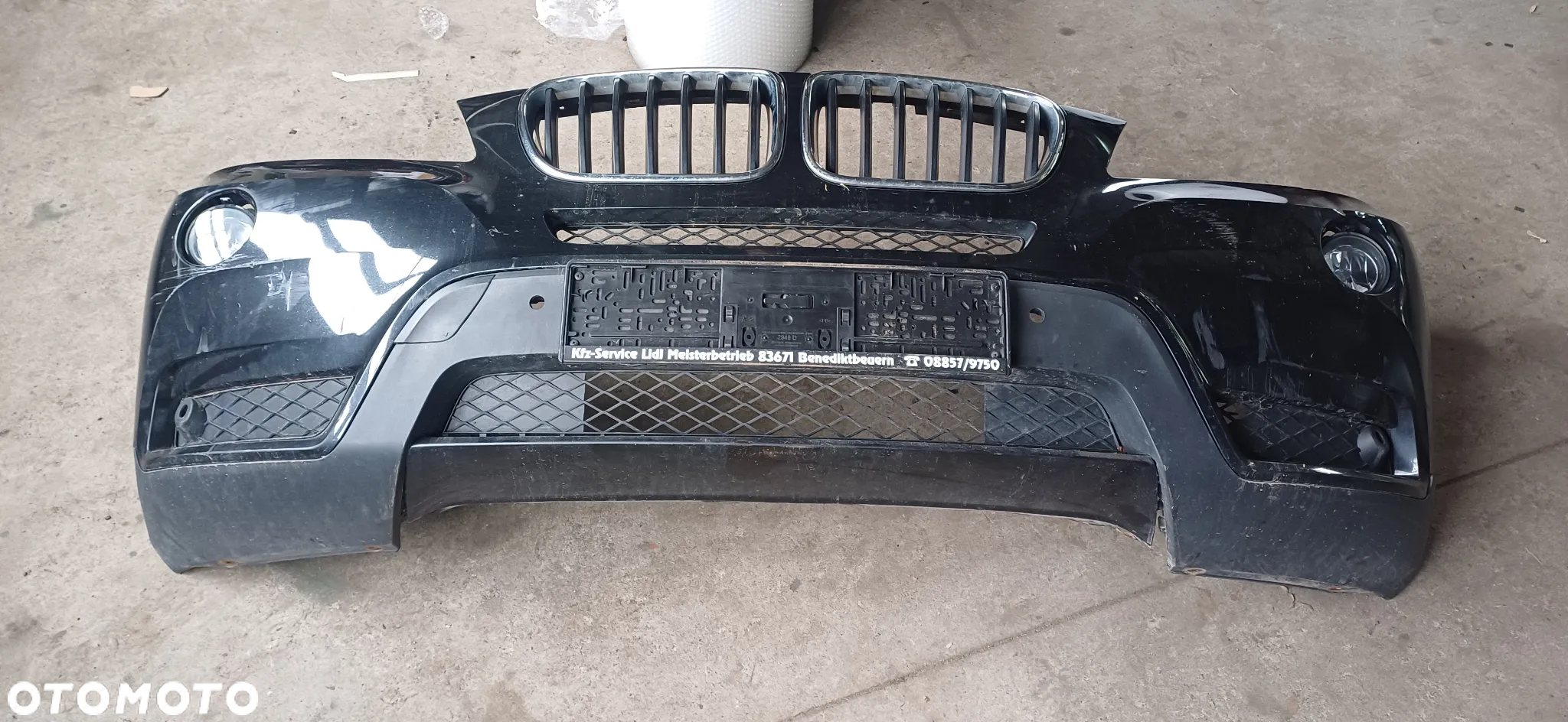 BMW F25 X3 475 black sapphire MASKA ZDERZAK BŁOTNIK WZMOCNIENIE - 11