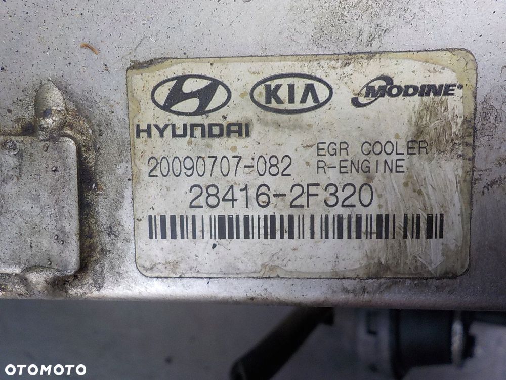 KIA CARNIVAL III 2.2 CRDI CHŁODNICA SPALIN 28416-2F320 - 2