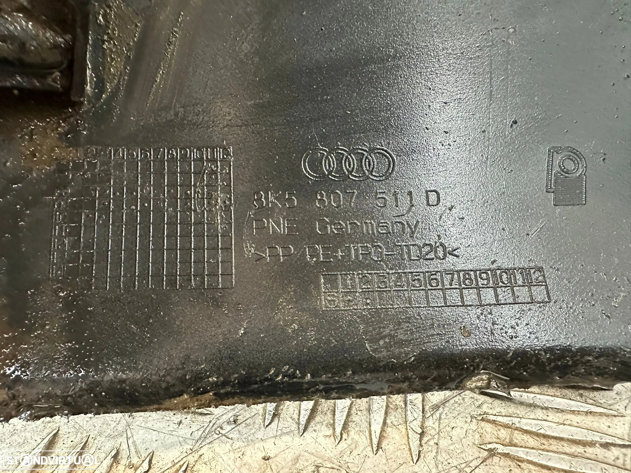 .Parachoques Traseiro Audi A4 B8 S-Line Sedan Carro Original 2007 a 2015 - 6