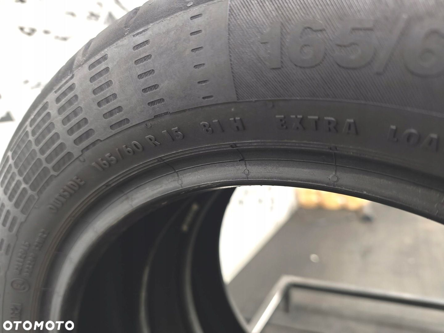 165/60R15 continental 2021 opony letnie 6,5mm 50652 - 6