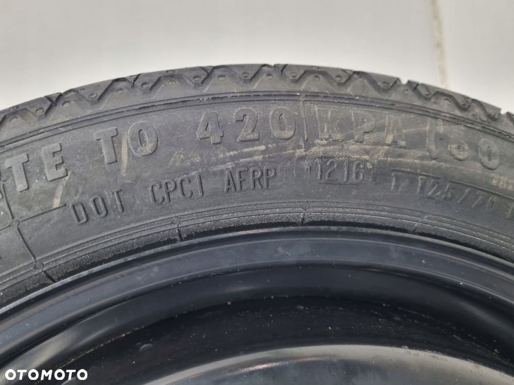 KOŁO DOJAZDOWE Opel Insignia A 125/70 R17 5x120 17X4.00B IS41 dojazdówka - 9