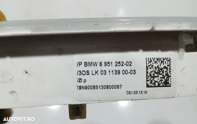 Lampa plafon 6951252-02 BMW X1 E84 [2009 - 2012] - 2