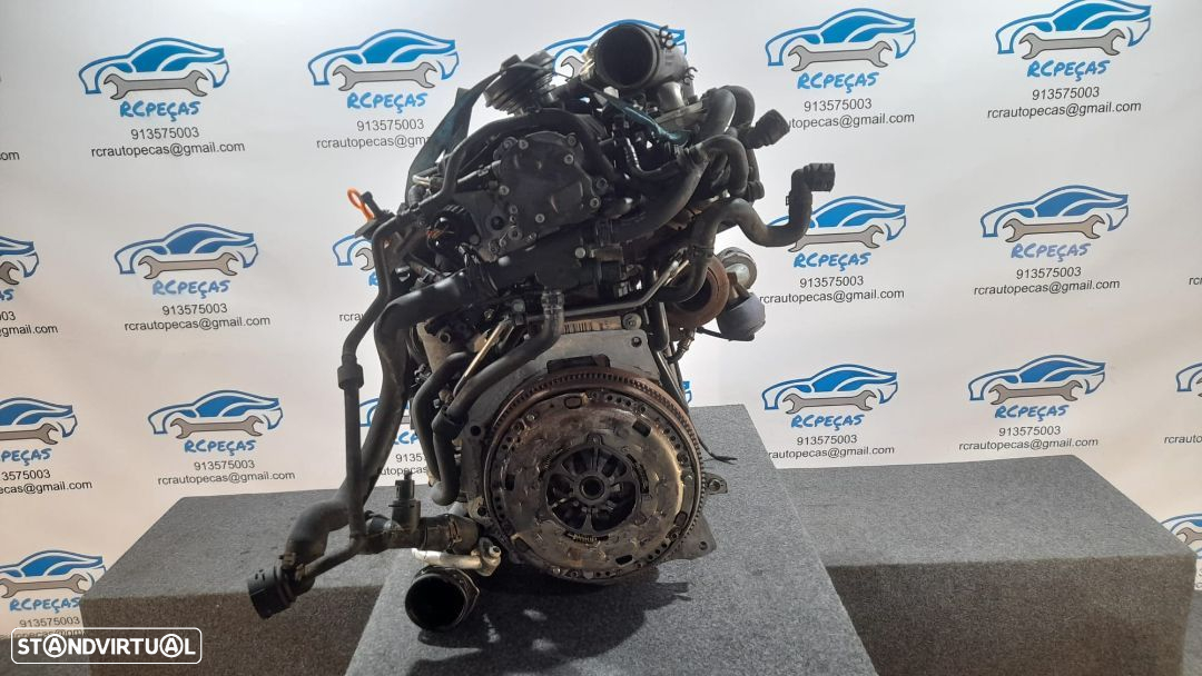 MOTOR COMPLETO 1.9 TDI 8V 90CV BRU VW VOLKSWAGEN GOLF V 5 MK5 TOURAN GOLF PLUS MOTOR ARRANQUE BIMASSA ALTERNADOR COMPRESSOR AR CONDICIONADO BOMBA DIRECAO DIREÇÃO TURBO INJETOR INJETORES - 2