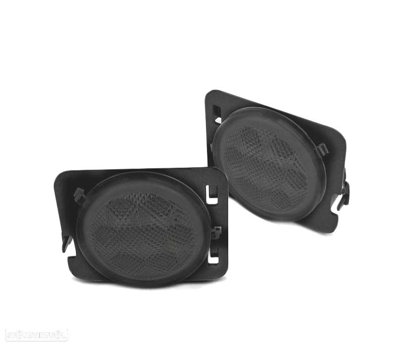 PISCAS LATERAIS LED JEEP WRANGLER JK 07-18 SMOKE FUMADOS ESCURECIDOS - 2