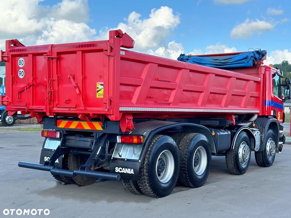 Scania P380 * WYWROTKA 6,10m + BORDMATIC * 8x4 - 7