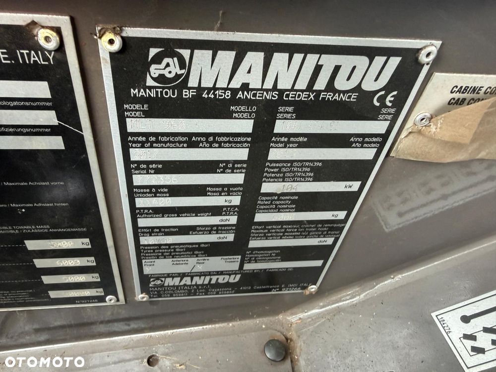 Manitou 690-2017 rok 6ton i 9m - 16