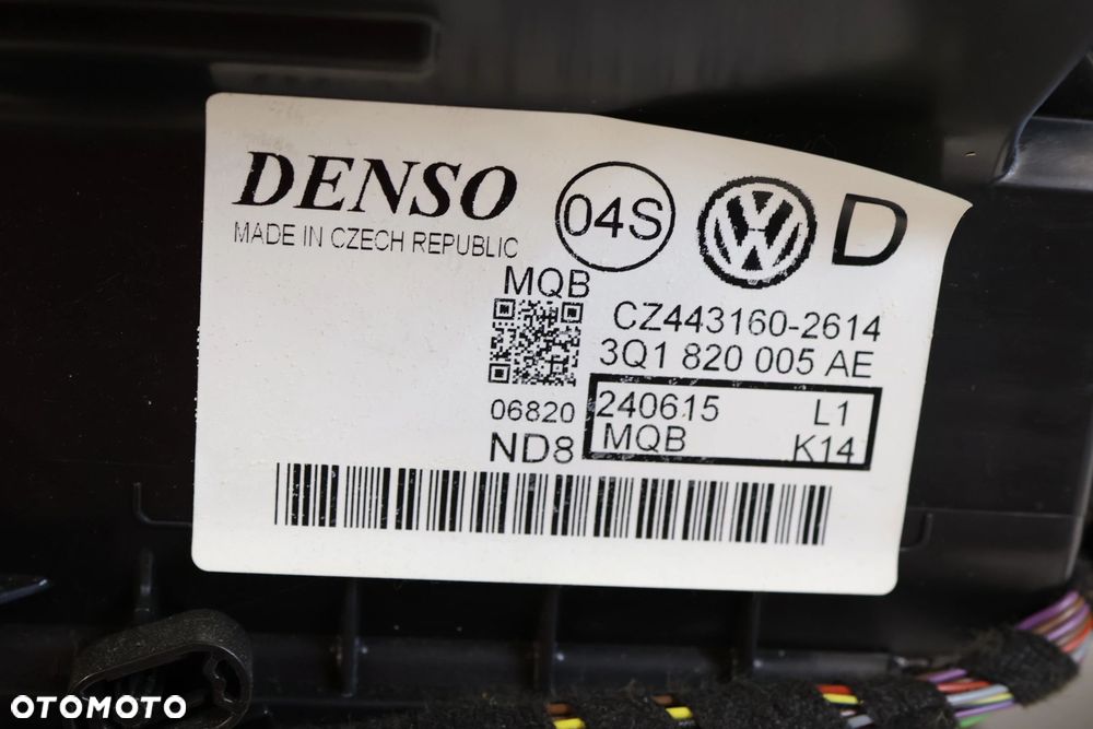 VW Passat B8 nagrzewnica 3Q1820005AE - 4