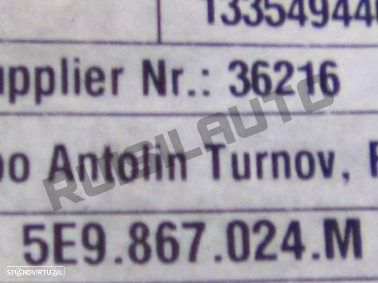 Forra Porta Trás Direita 5e003_5411b Skoda Octavia Iii Combi (5 - 5