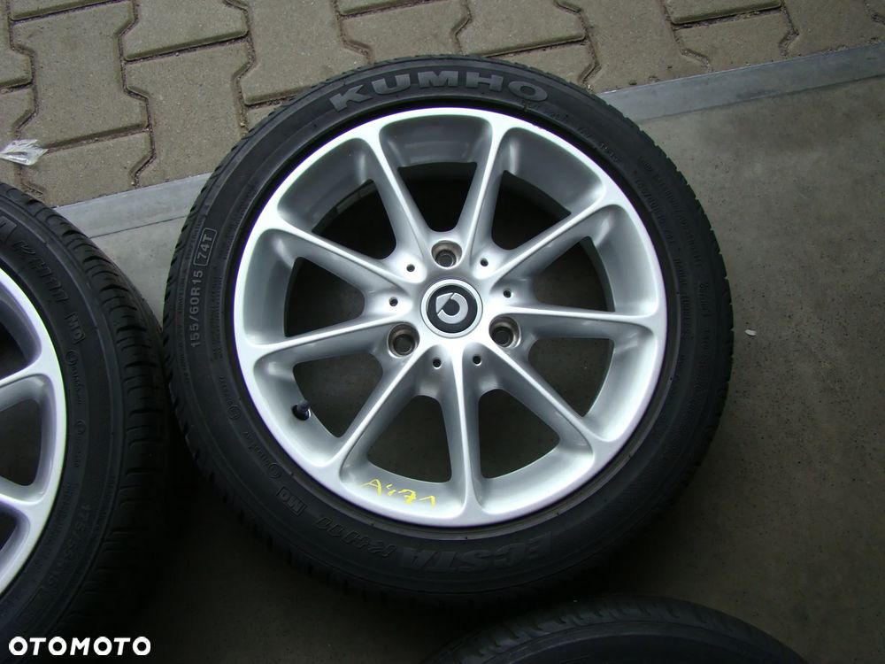 a471 3x112 Smart ForTwo W451 4,5Jx15 155/60 i 5,5jx15 175/55 lato - 3