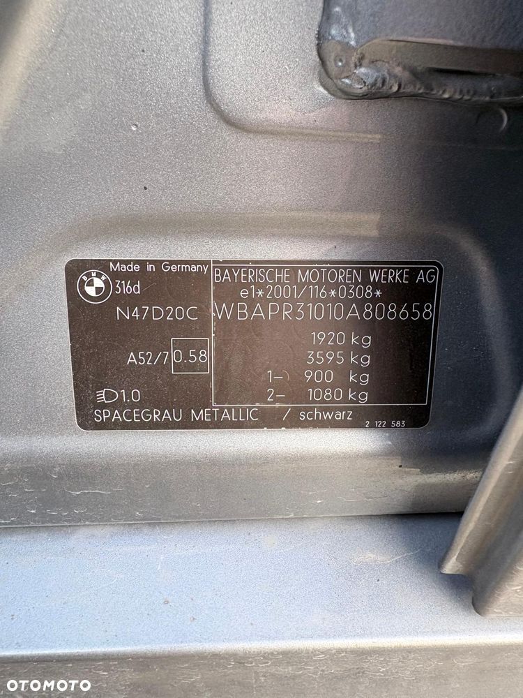 BMW Seria 3 316d - 10