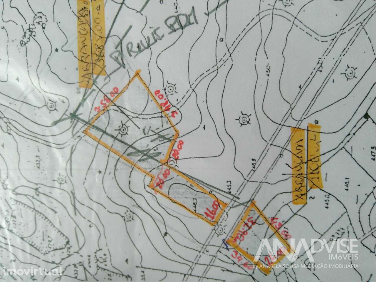 Terreno para construção de Moradias Geminadas ou Isolada em Viseu - Grande imagem: 3/3