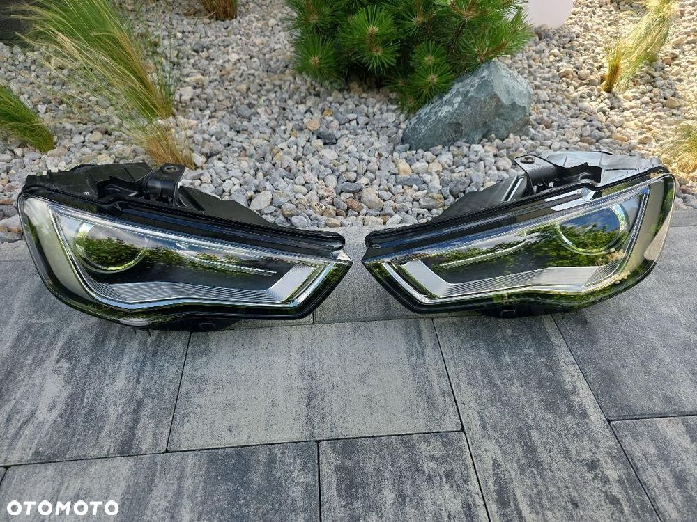 AUDI A3 S3 8V SEDAN CABRIO Lampy przód Bi-Xenon Led 8V0941005C 8V0941006C - 2