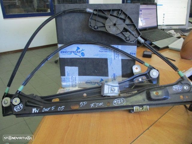 Elevador Sem Motor ELEVSM1157 VW GOLF 5 2005 5P FD - 1