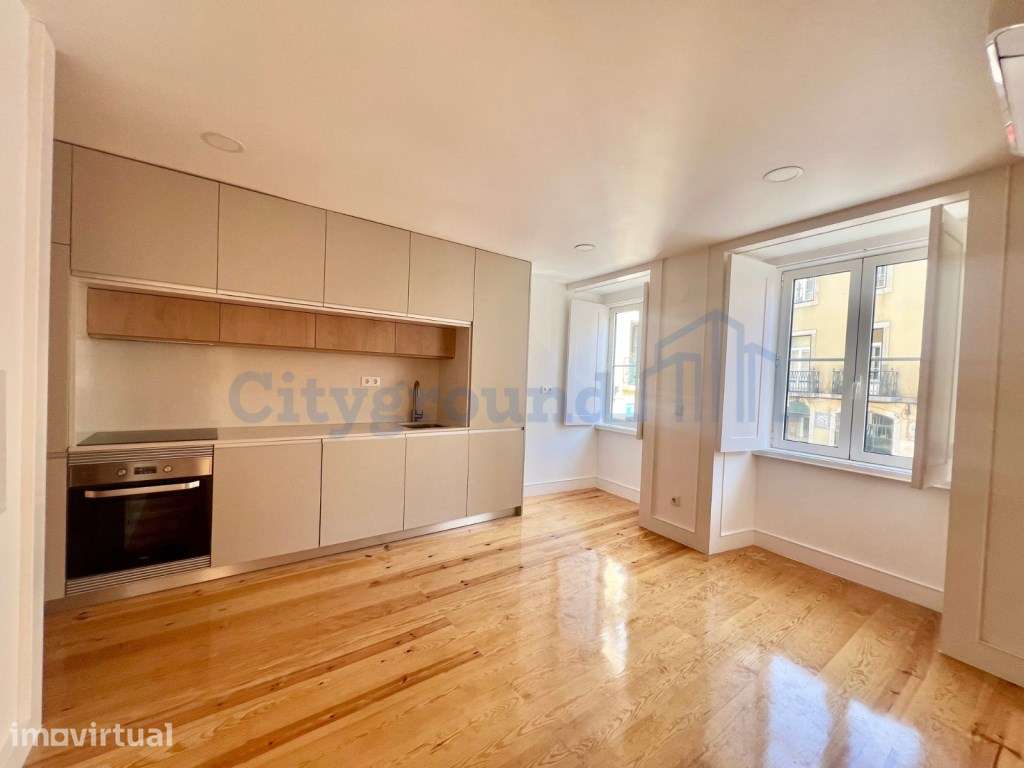 Exclusivo apartamento T2 de charme histórico e acabamentos de excel... - Grande imagem: 3/19