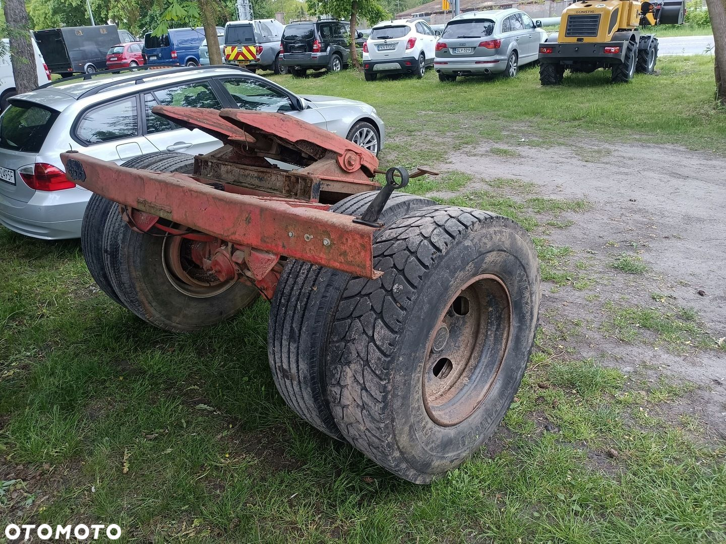 Wózek Manewrowy Dolly rama pod traktor ciagnik naczepę rolniczą do naczepy - 3