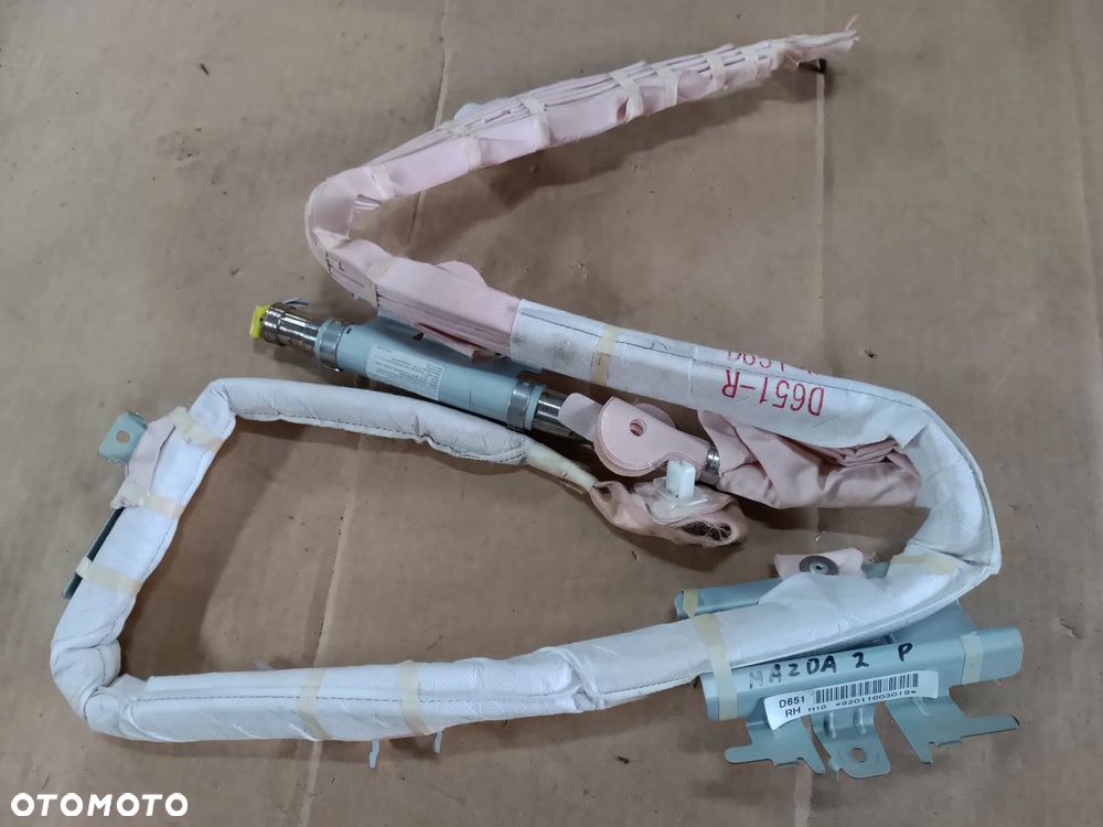 KURTYNA PRAWA PODUSZKA AIRBAG MAZDA 2 - 1