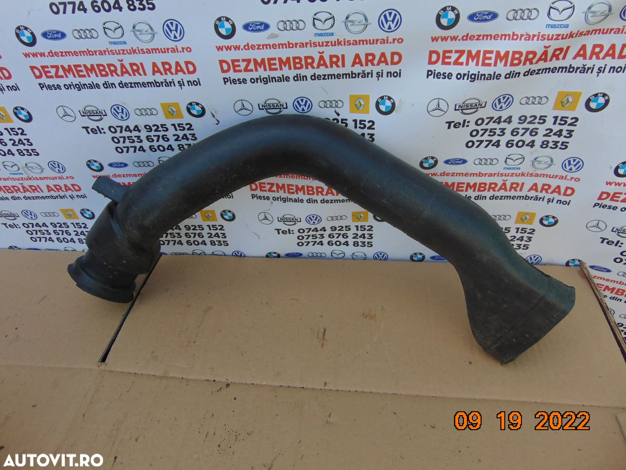 Tub aer dacia Sandero 2 Logan 2 MCV conducta admisie aer Duster - 1