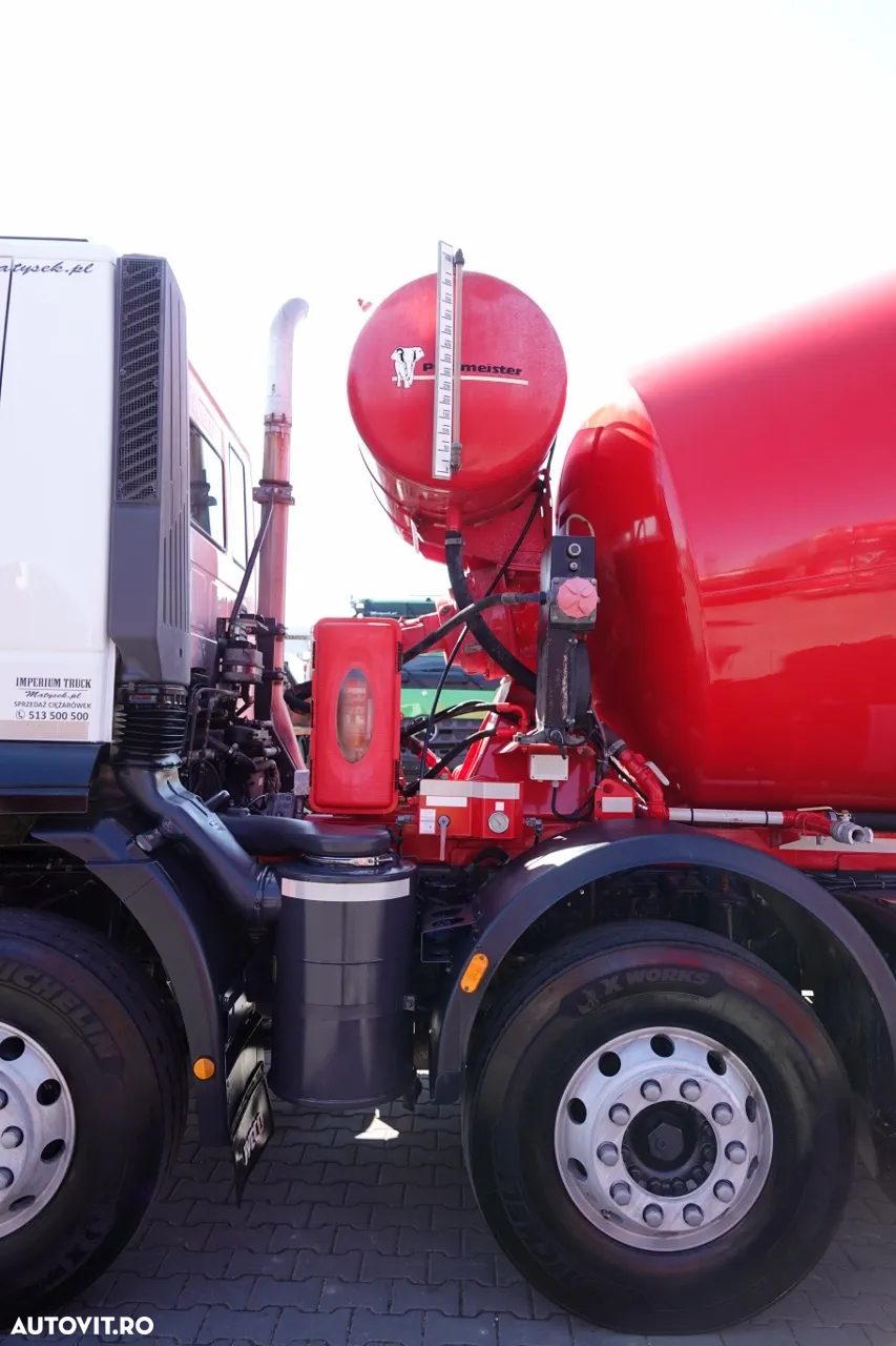 Scania TRAKKER 410 / 8X4 / BETONĂ 9 M3 / PUTZMEISTER / EURO 6 - 14