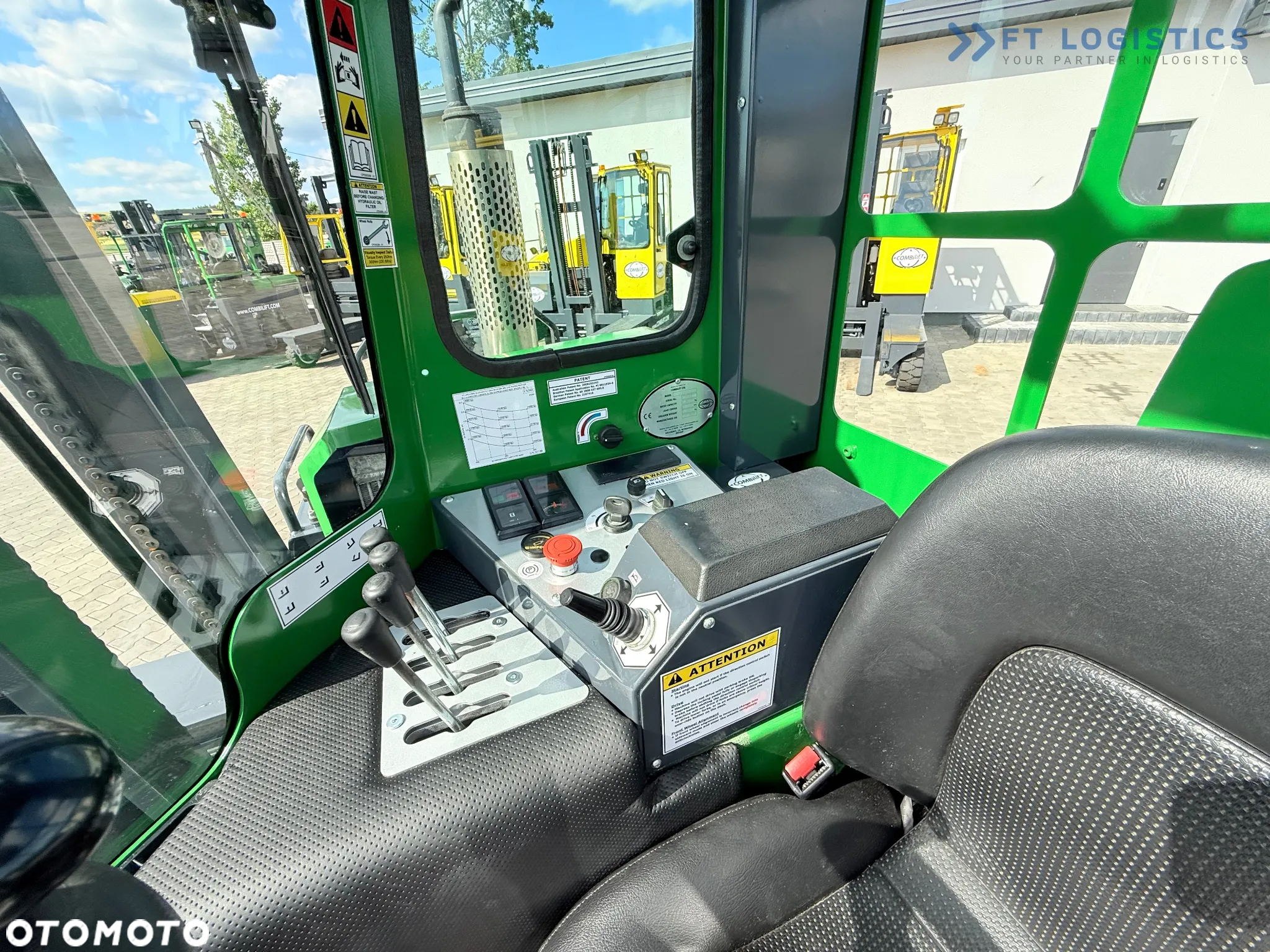 Combilift C3500 / DUPLEX 4100MM / GAS / WYSUWNE WIDŁY / KABINA / OGRZEWANIA + KLIMATYZACJA / JAK NOWY - 12