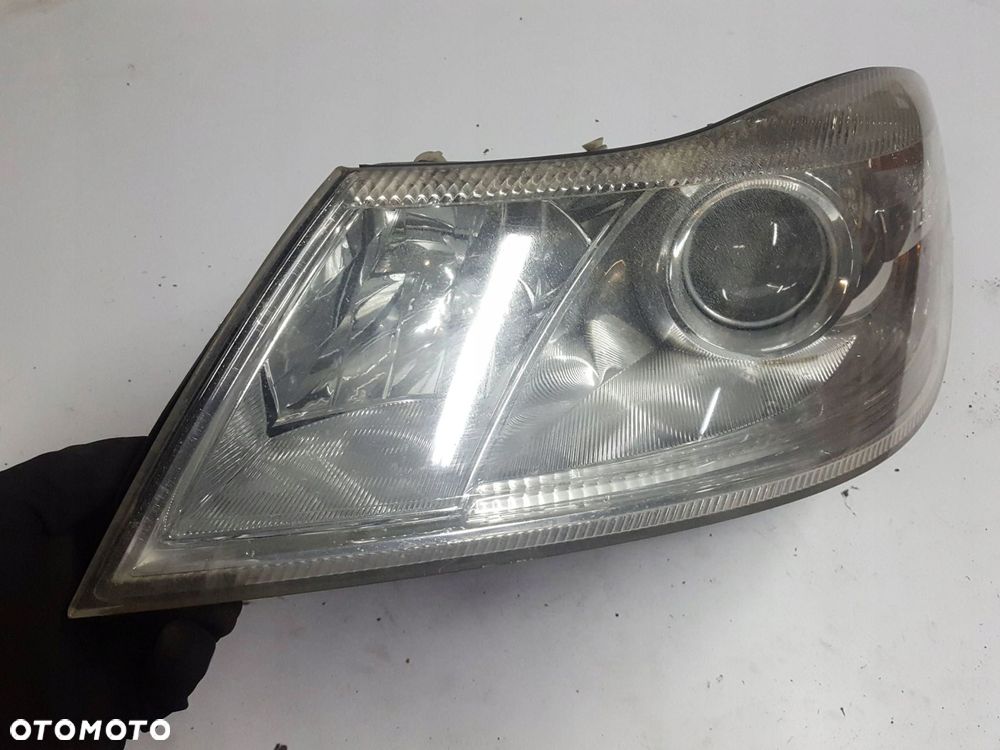 SKODA OCTAVIA 2 II LIFT 08-12r LAMPA PRZÓD LEWA ANGLIK 1Z2941015F - 2