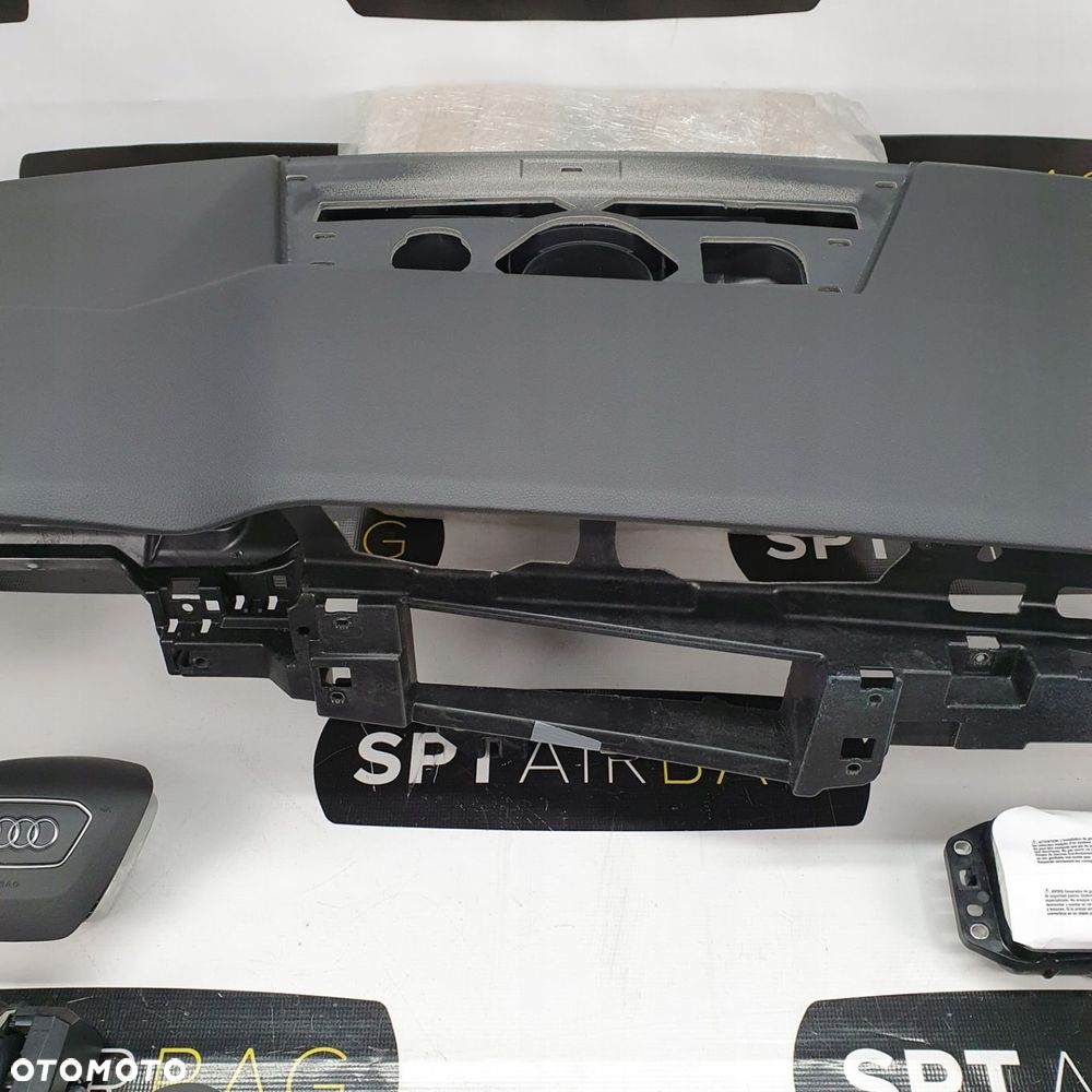 AUDI A6 C8 DESKA ROZDZIELCZA KONSOLA KOKPIT PULPIT PODUSZKI AIRBAG AIR BAG PASY KIT SET - 3