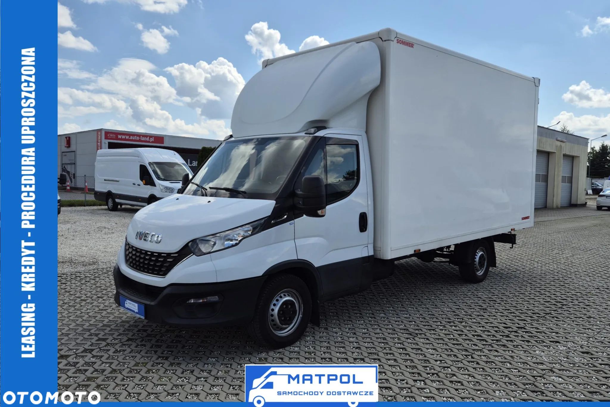 Iveco Daily 35S14 Hi-Matic, kontener 8PAL, klimatyzacja - 1
