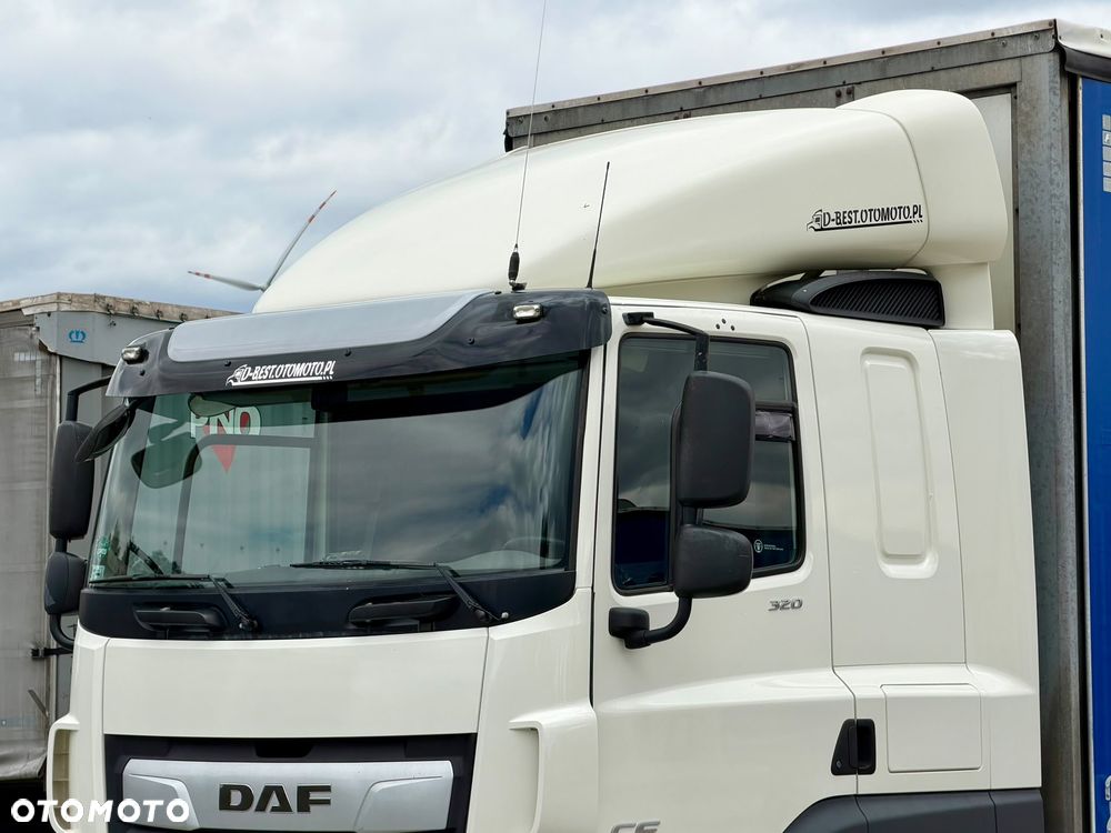DAF CF 320 / FIRANKA / 23 EUROPALETY / 9 410 KG ŁADOWNOŚCI / AUTOMAT / SYPIALKA / EURO 6 / SPROWADZONY / 2018 ROK - 9