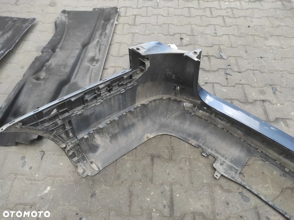 VW PASSAT B6 KOMBI ZDERZAK TYŁ TYLNY CHROM HAK HOLOWNICZY PDC CZUJNIKI PARKOWANIA LC5F  SZARY WYSYŁKA !!!!! - 9