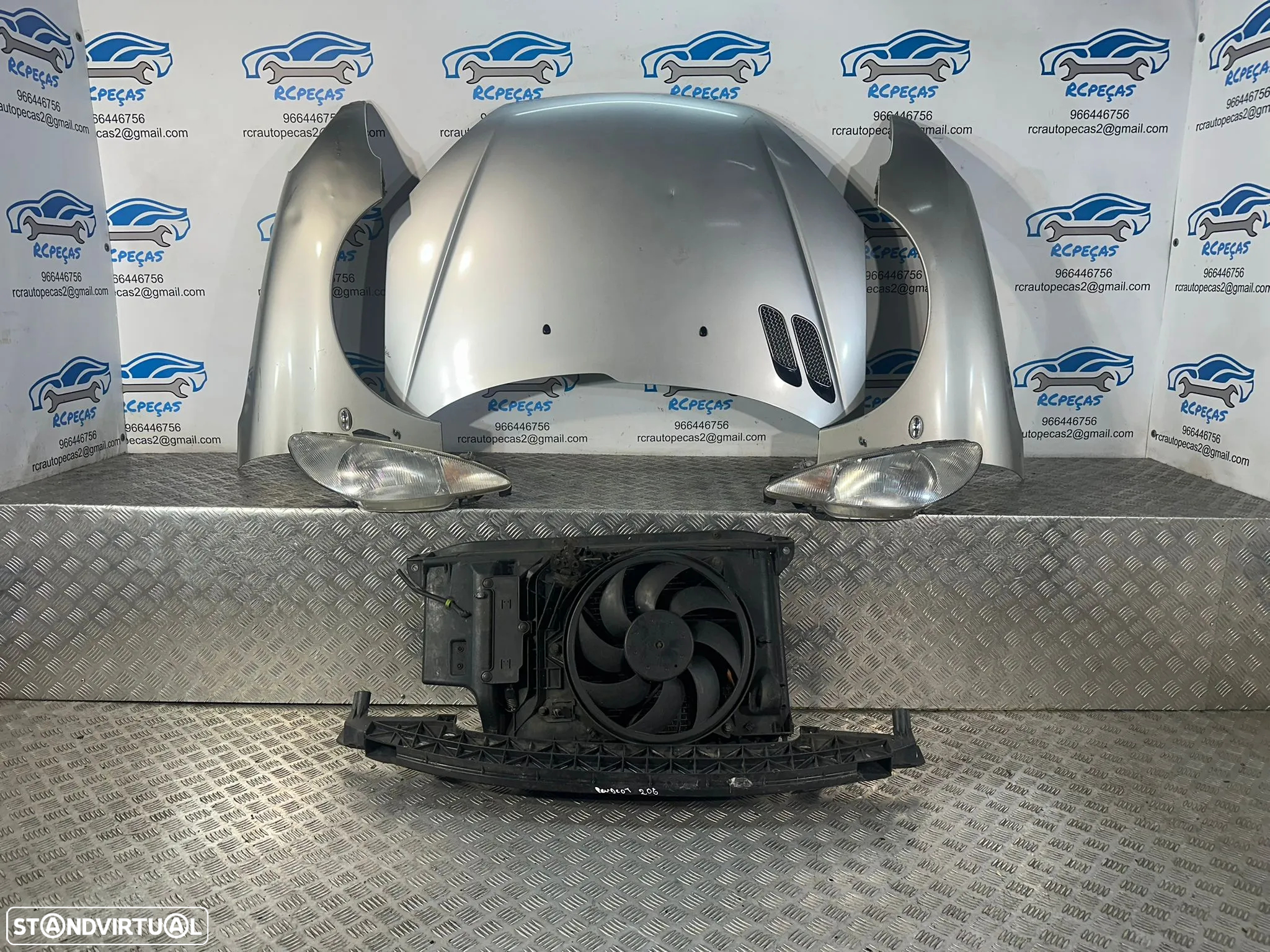 Frente Completa Peugeot 206 S 1.4i Facelift 1998 - 2012 - 5