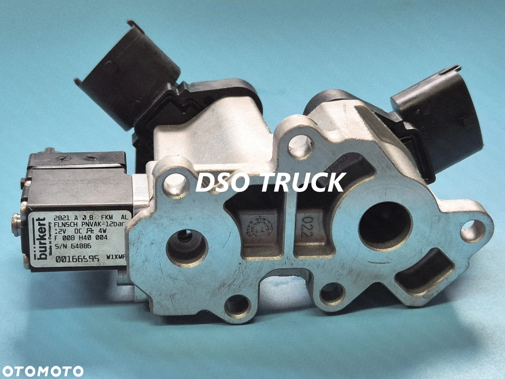 Zawor regulacji ADBLUE Scania Daf Man Burkest 00166995 - 3