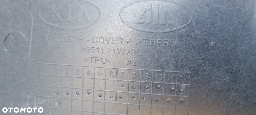 Kia Rio III 2011-2014 zderzak przód oryginał MH050 - 16