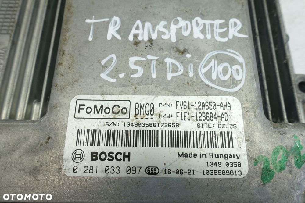 Ford Transit Connect 1.8 TDCI KOMPUTER SILNIKA - 2
