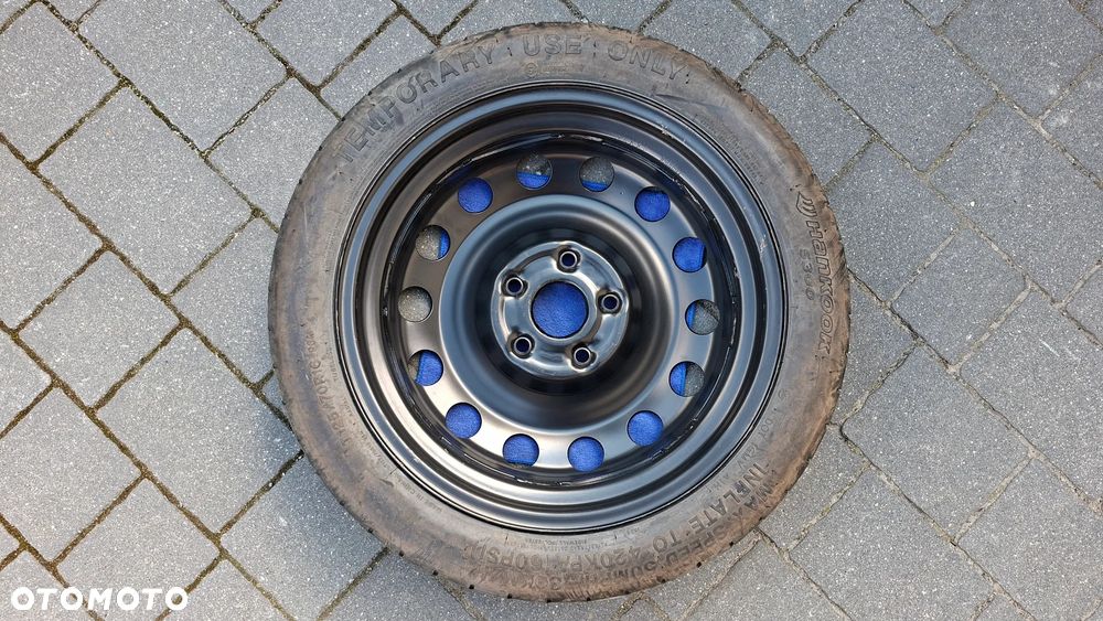 Koło Dojazdowe 16 Audi A3 8P VW Golf V VI 5x112 ET 25.5 125/70 R16 1K0601027F - 4