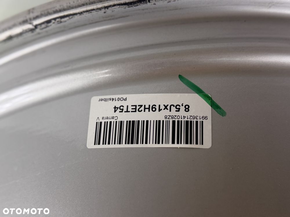 Oryginalna Felga Porsche 991 Carrera, 8,5J x 19 ET54 - 4
