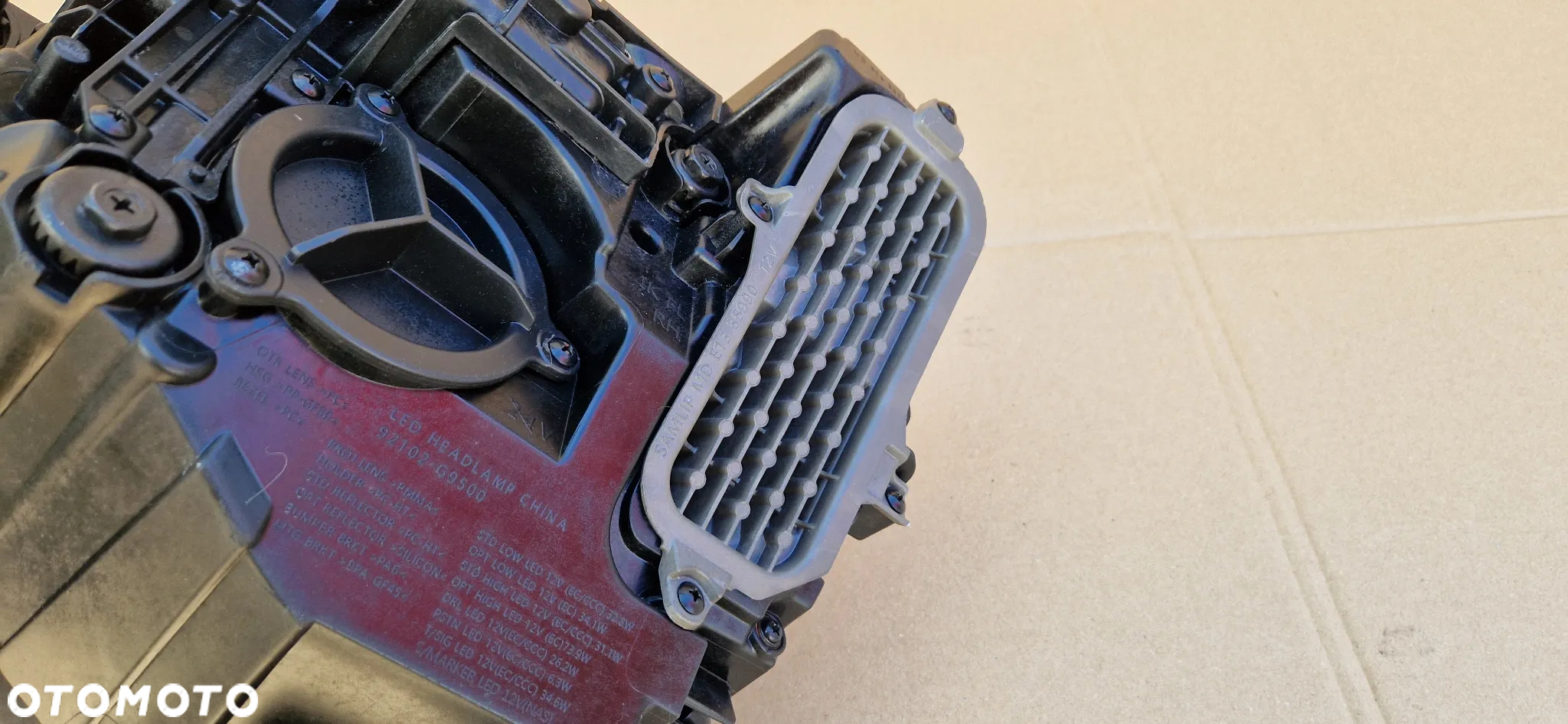 Lampa Prawa Przód Hyundai Genesis G70 FULL LED - 9