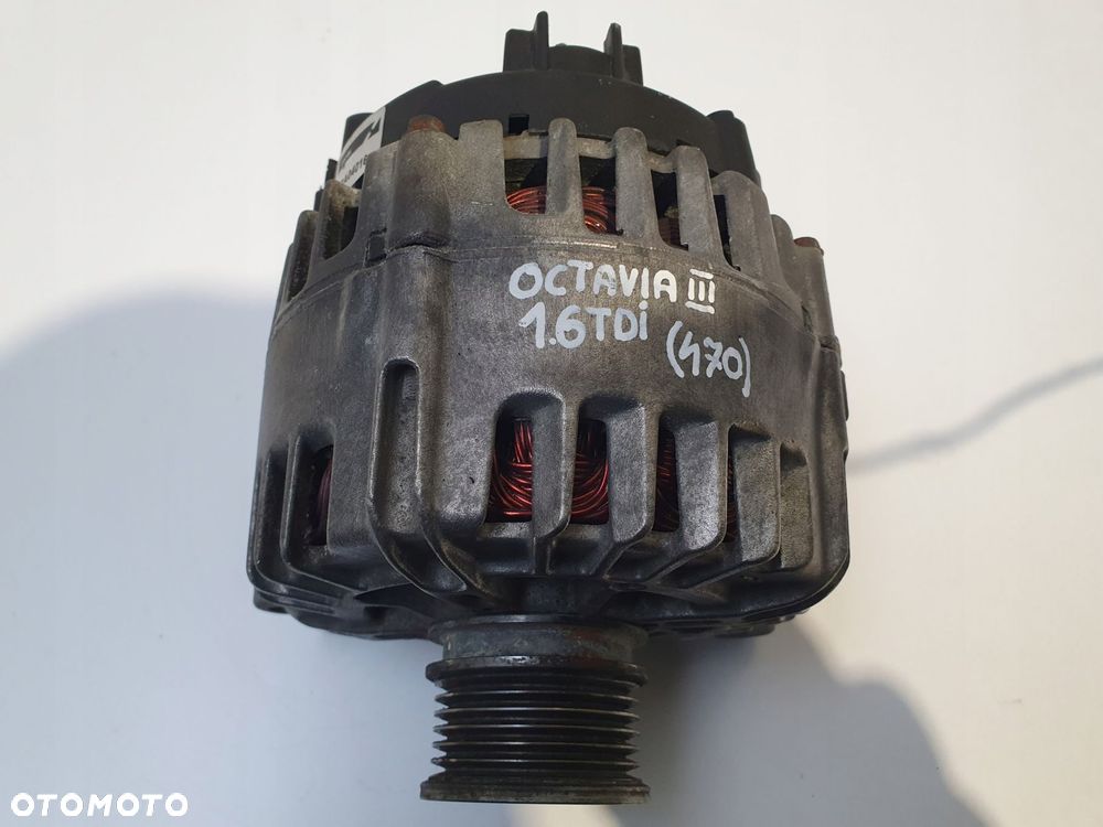 ALTERNATOR VW Golf VI A3 8P Octavia II 1.6 TDI LRA04016 - 2