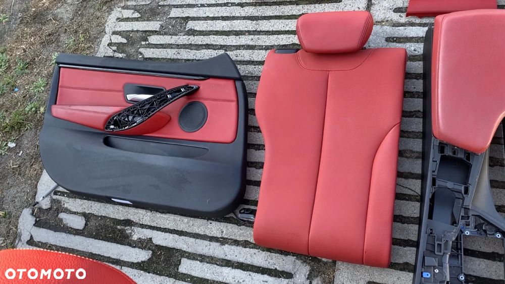 WNĘTRZE FOTELE TAPICERKA BMW 4 F36 EUROPA KOMPLET SPORT - 8