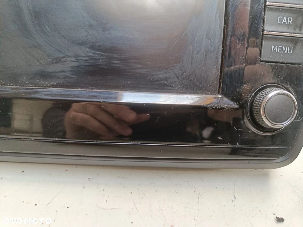 Radio Nawigacja Skoda Octavia 3 III Wyświetlacz Czytnik Multimedia Napęd 5E0919605J 5Q0035874A - 5