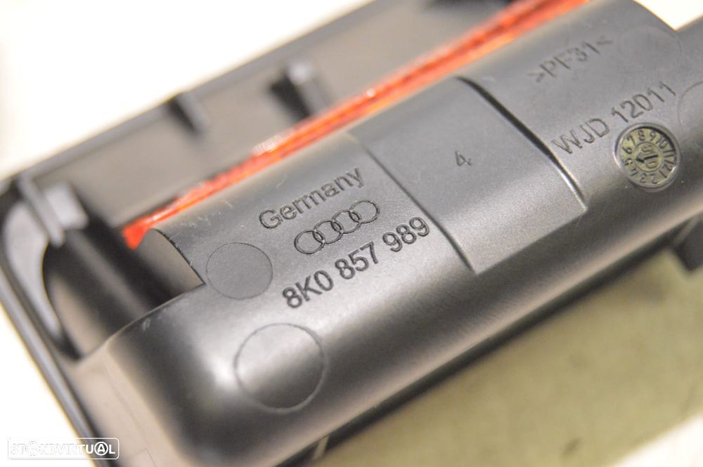 GAVETA CINZEIRO GAVETA CONSOLA FRENTE FRONTAL CENTRAL MOLDURA 8K0857951 8K0857989 WJD12011 WJD 12011 8K0857965 WJD81610 81610 AUDI A5 8T3 8TA 3.0 TDI QUATTRO V6 245CV CDU CDUD A4 B8 4K - 8