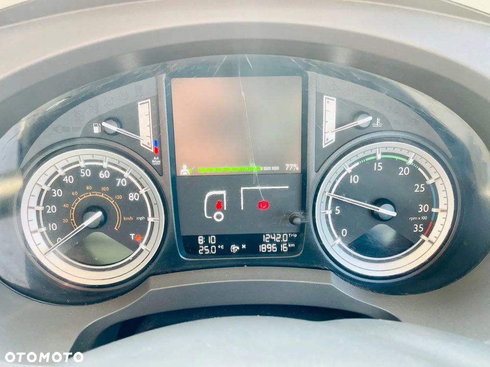 DAF CF LF 18.250 Euro 6 skrzyniowy + HDS HIAB 122 // 4x2 // manual // klima // resor // Anglik !!! // kran Krane żuraw dzwig - 30