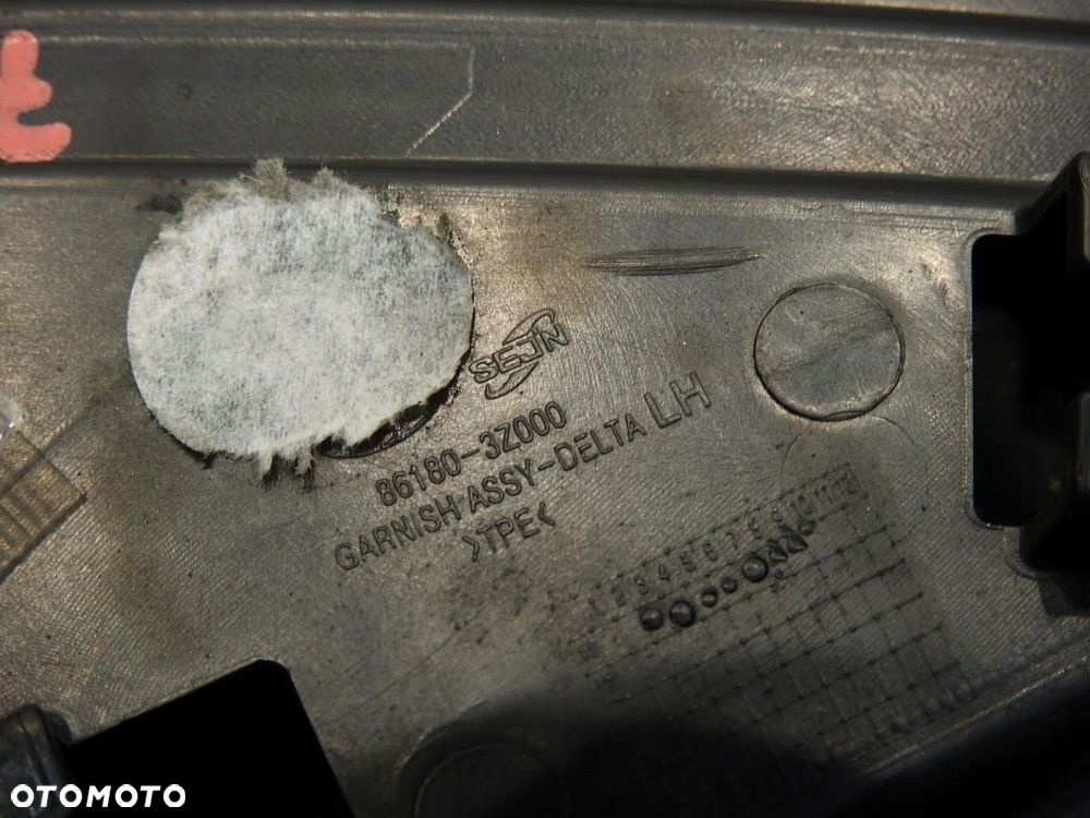 TRÓJKĄT OSŁONA BŁOTNIKA LEWY PRZÓD HYUNDAI I40 861803Z000 - 5