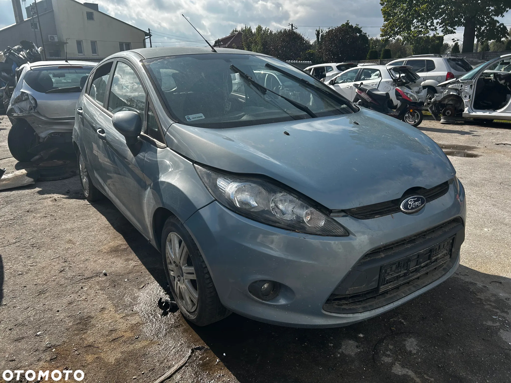 Ford Fiesta mk7 1,4TDCI kompresor pompa klimatyzacji - 3