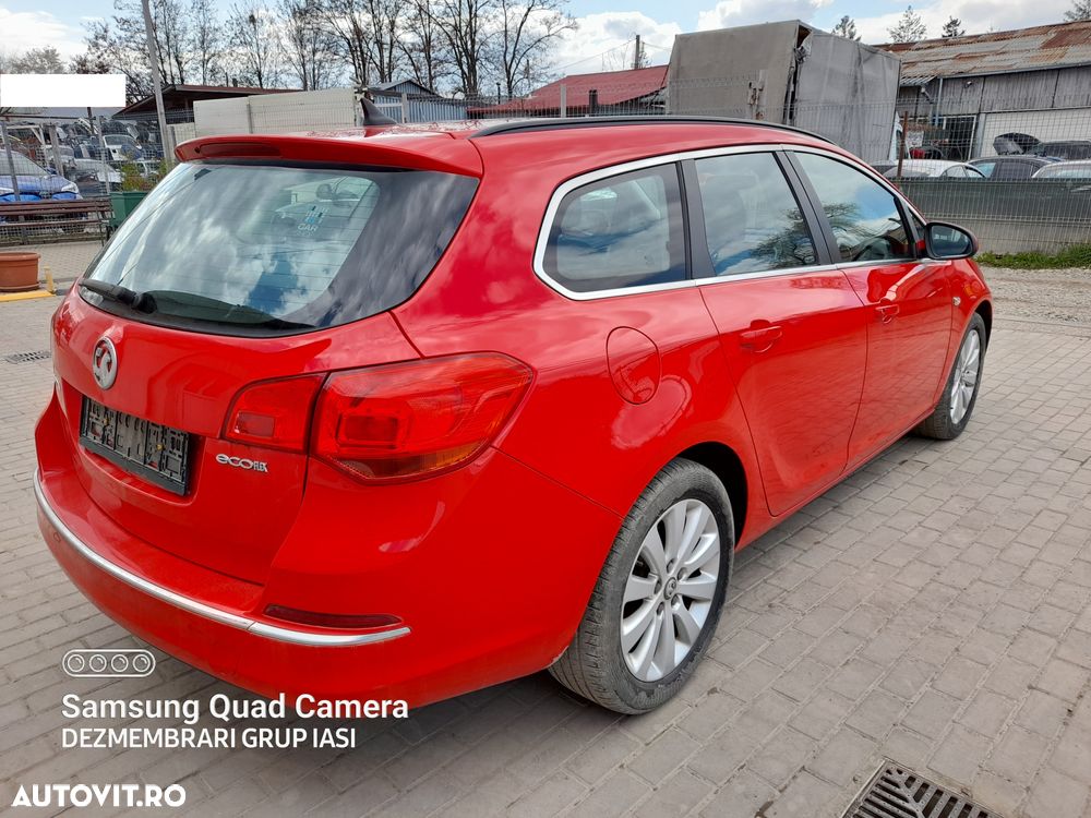 Aripa Fata Dreapta Opel Astra 2013 Break Rosu - 5