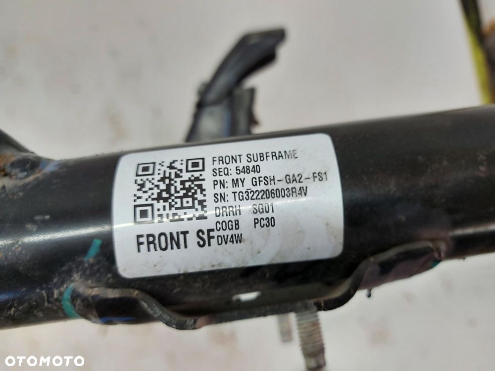 TESLA MODEL Y 2022r WÓZEK BELKA SANKI ZAWIESZENIA PRZÓD GFSH-GA2-FS1 - 7